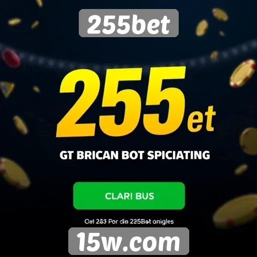 Ofertas e bônus disponíveis na 255bet